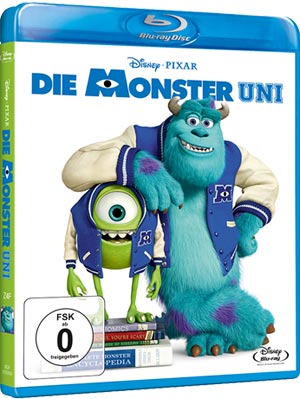 Die Monster Uni Blu-ray Cover