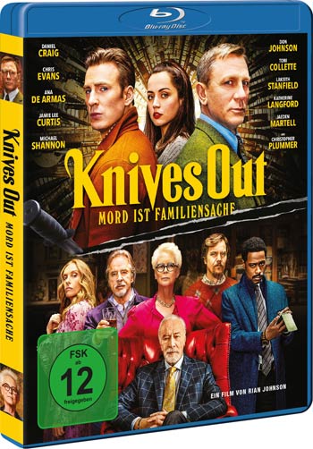 Knives Out - Mord ist Familiensache Blu-ray Cover