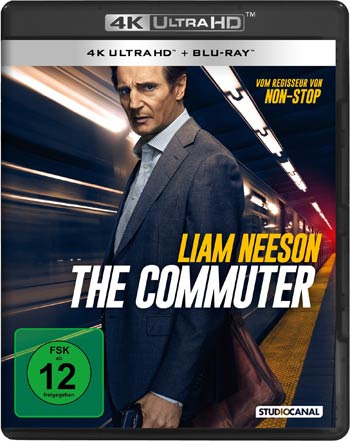 The Commuter Blu-ray Cover